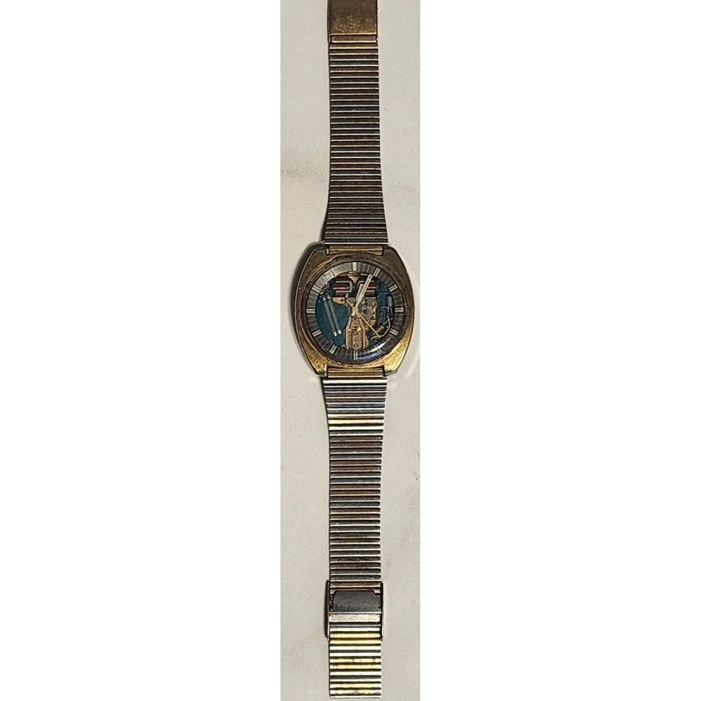Vintage Bulova Accutron 214 Spaceview Watch READ NOTE